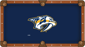 Nashville Predators Logo Billiard Cloth