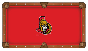 Ottawa Senators Logo Billiard Table Cloth