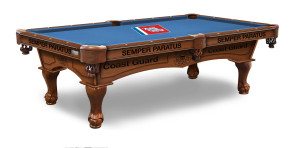US Coast Guard Billiard Table With Logo Cloth