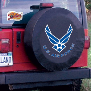 US Air Force Black Tire Cover Lifestyle