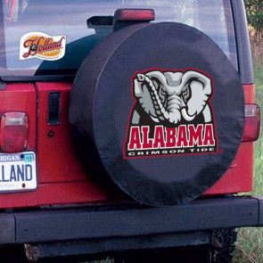 Alabama Elephant Black Tire Cover Lifestyle