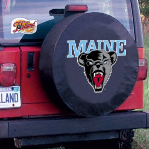 University of Maine Logo Tire Cover - Black