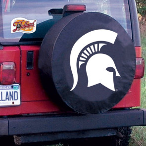 Michigan State University Logo Tire Cover - Black