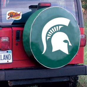 Michigan State University Logo Tire Cover - Green