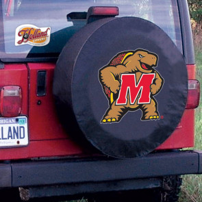 University of Maryland Logo Tire Cover - Black