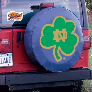 Notre Dame Fighting Irish Shamrock Tire Cover