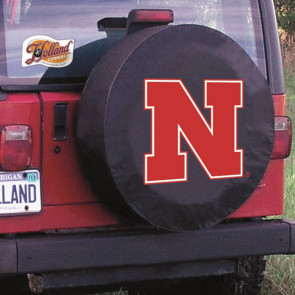 University of Nebraska Logo Tire Cover - Black