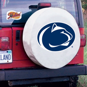 Pennsylvania State University Logo Tire Cover - White