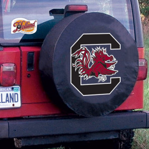 University of South Carolina Logo Tire Cover - Black