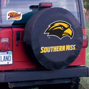 Southern Miss Tire Cover Black