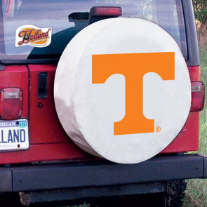 University of Tennessee Logo Tire Cover - White