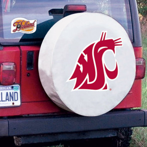 Washington State University Logo Tire Cover - White