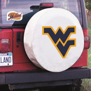 West Virginia University Logo Tire Cover - White