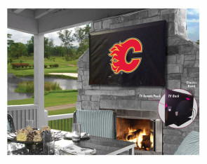 Calgary Flames Logo TV Cover