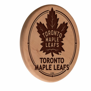 Toronto Maple Leafs Logo Laser Engraved Wood Sign