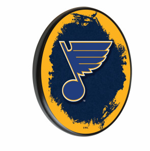 St. Louis Blues Logo Design 1 Digitally Printed Wood Sign