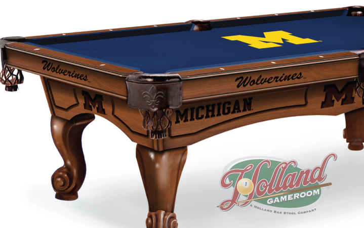 NCAA Louisville Cardinals Billiard Table Cover Holland Bar Stool Co 