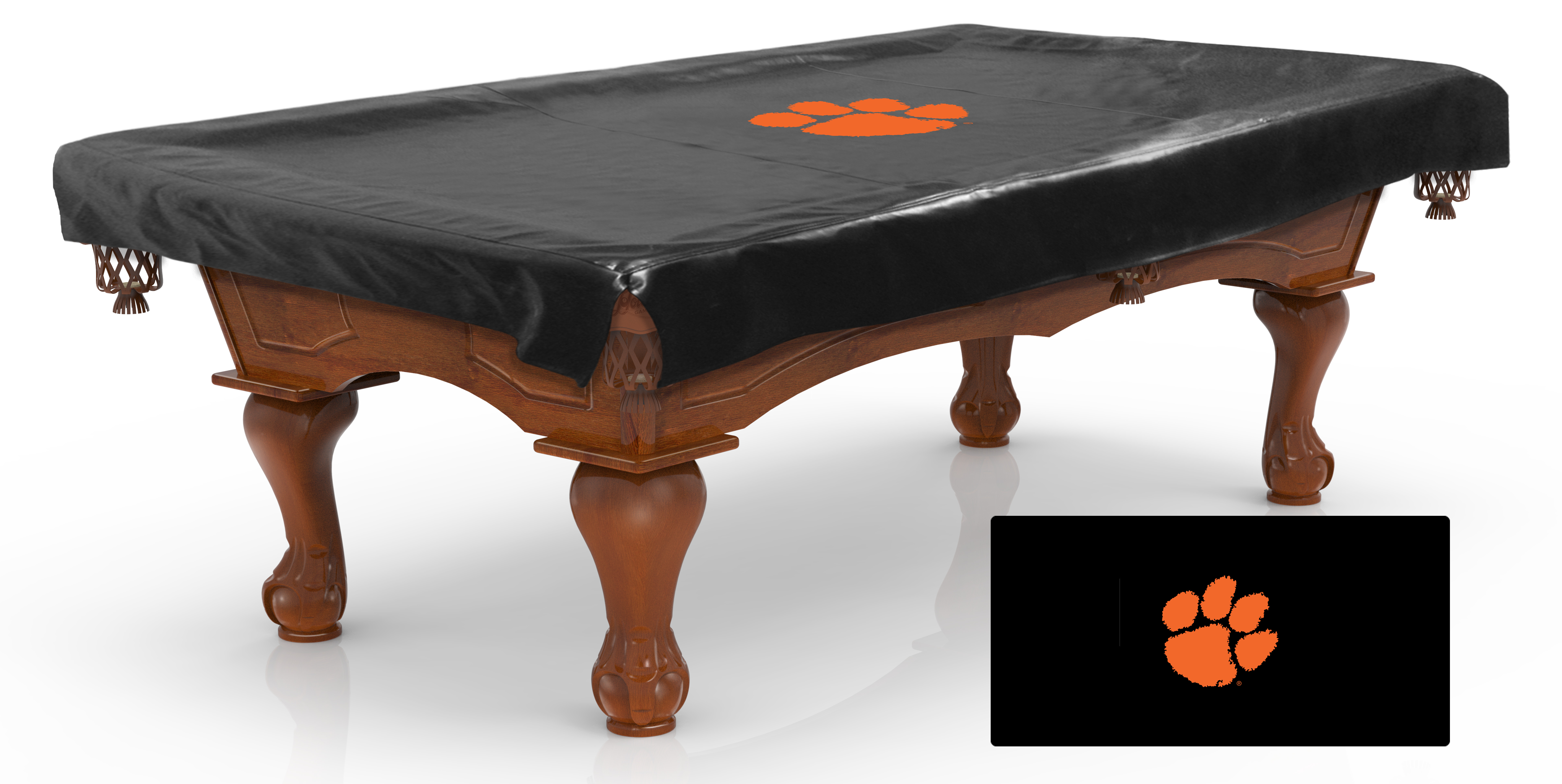 Clemson Billiard Table Cover