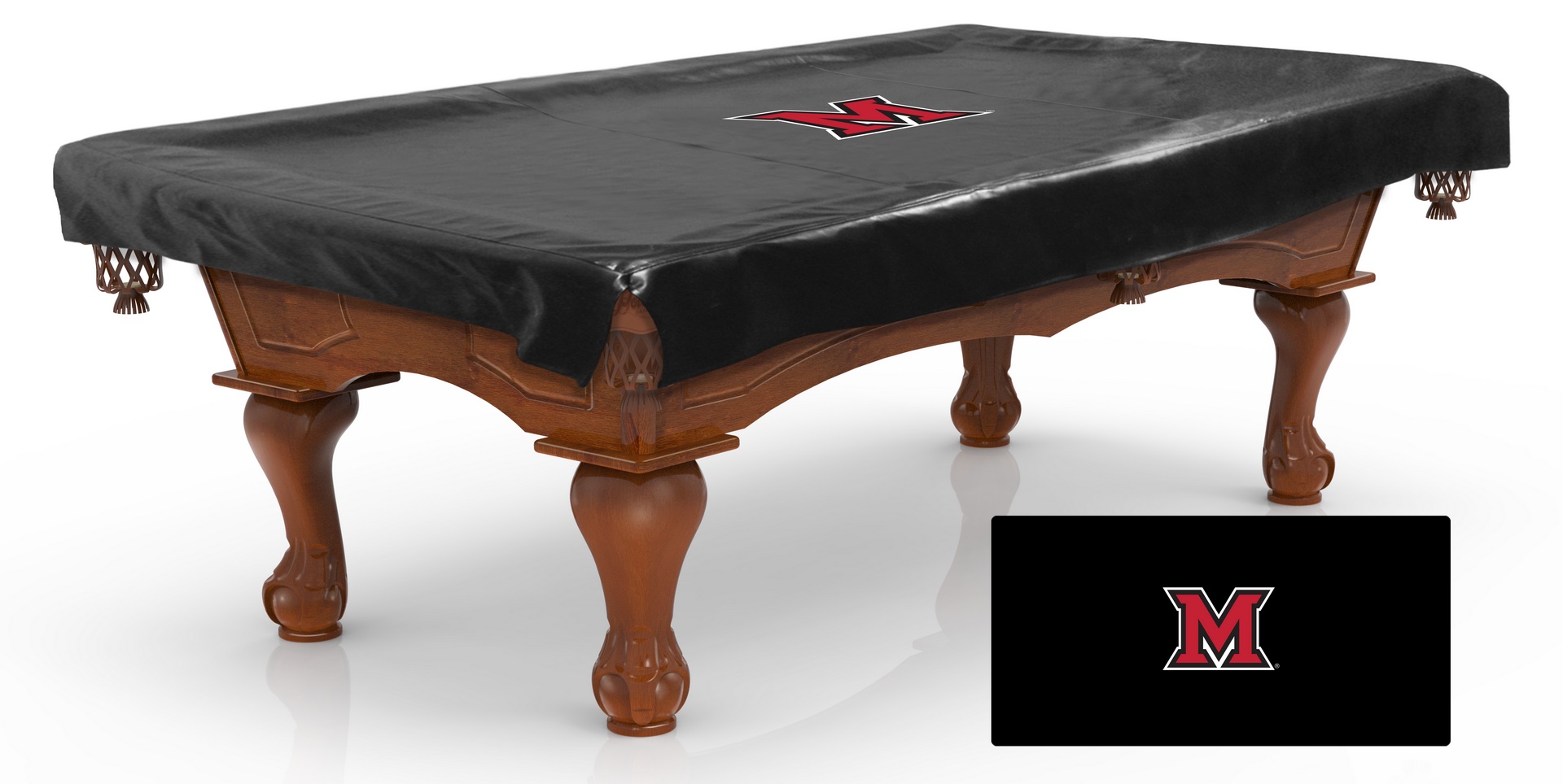 Miami Ohio Billiard Table Cover