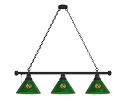 Notre Dame Three Shade Billiard Light