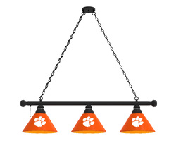 Clemson Three Shade Billiard Light