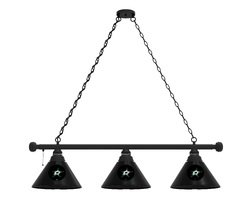 Dallas Stars Three Shade Billiard Light