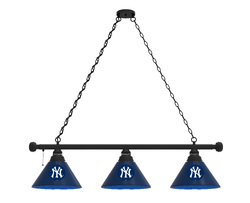 New York Yankees Three Shade Billiard Light