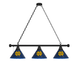 Notre Dame Three Shade Billiard Light