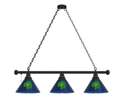 Notre Dame Three Shade Billiard Light