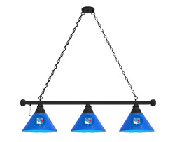 New York Rangers Three Shade Billiard Light