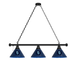 Seattle Kraken Three Shade Billiard Light