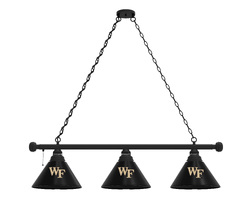 Wake Forest Three Shade Billiard Light