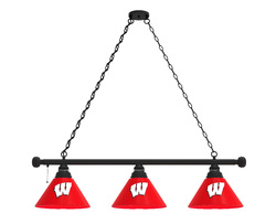 Wisconsin Three Shade Billiard Light