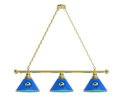 Colorado Avalanche Three Shade Billiard Light