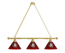 Florida State Three Shade Billiard Light