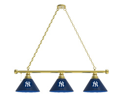 New York Yankees Three Shade Billiard Light