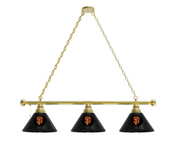 San Francisco Giants Three Shade Billiard Light