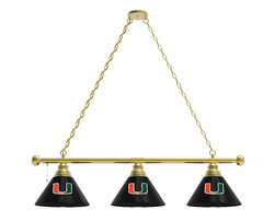 Miami Three Shade Billiard Light
