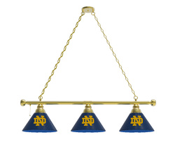 Notre Dame Three Shade Billiard Light
