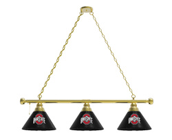 Ohio State Three Shade Billiard Light