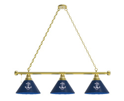 US Naval Academy Three Shade Billiard Light