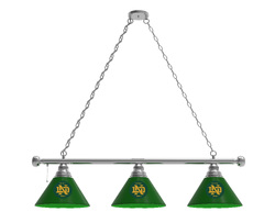 Notre Dame Three Shade Billiard Light