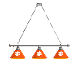 Clemson Three Shade Billiard Light