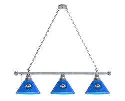 Colorado Avalanche Three Shade Billiard Light