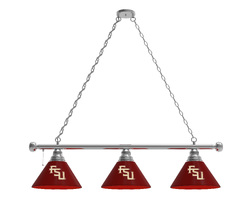 Florida State Three Shade Billiard Light