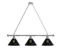 Vegas Golden Knights Three Shade Billiard Light