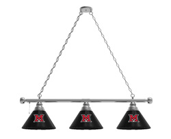 Miami Ohio Three Shade Billiard Light