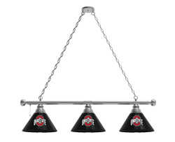 Ohio State Three Shade Billiard Light