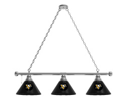 Pittsburgh Penguins Three Shade Billiard Light