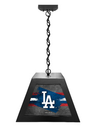 Los Angeles Dodgers Box Pendant Light
